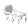 thumbnail image 1 of Door Towel Rack Wall Mounted Drying Rack Laundry Drying Rack Space Saving Drying Rack With 6 Clips 90 Folding Clothes Rack, 1 of 3