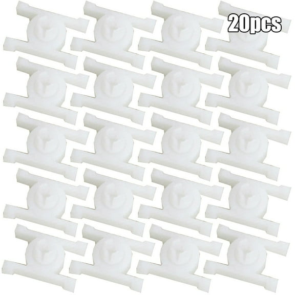 Door Trim Moulding Clips 20pcs fit For BMW 320i 323i 318i E21 E10 E30 51131829904 Plastic Replacement Clips For For Panels