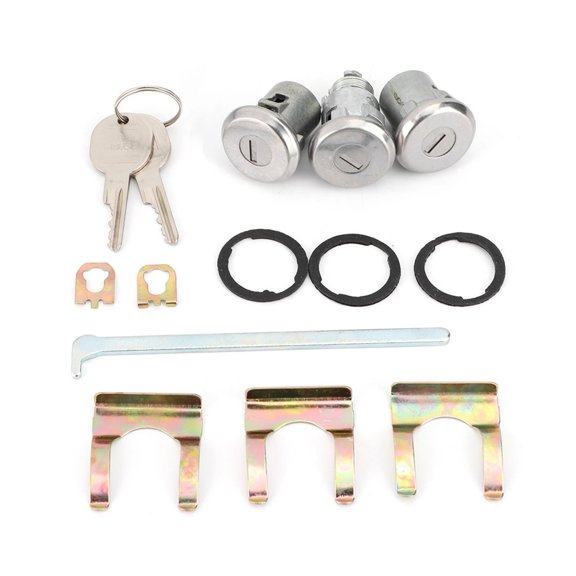 Door Trunk Key Kit Door Trunk Key Cutlass Lock Set Door Trunk Key Kit 654394765282 For Chevelle Malibu Camaro