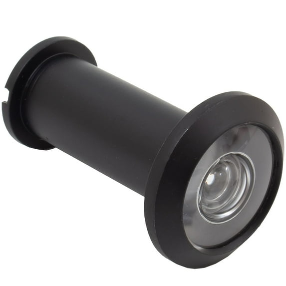 Door Viewer, 180 Degrees, 1/2" Bore Hole, Adjusts from 1-3/8" to 2-1/8", Matte Black by Stone Harbor Hardware