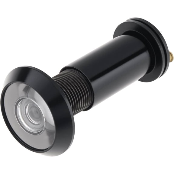 Door Viewer Peephole, Solid Brass with Privacy Cover