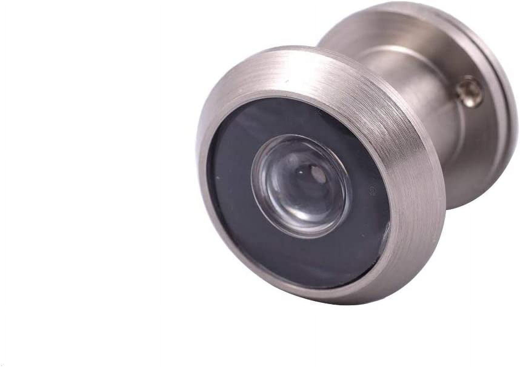 Door Viewer for Narrow Panel Doors Peephole (Satin Nickel Contractor Pack of 20) 5/8", 3/4", 7