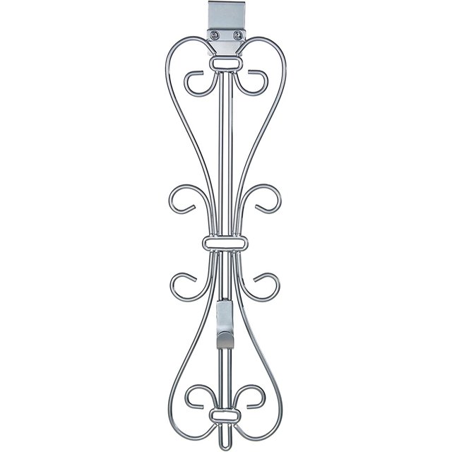 Door WREATH HANGER] Design ADJUSTABLE Hook Length for Tall and