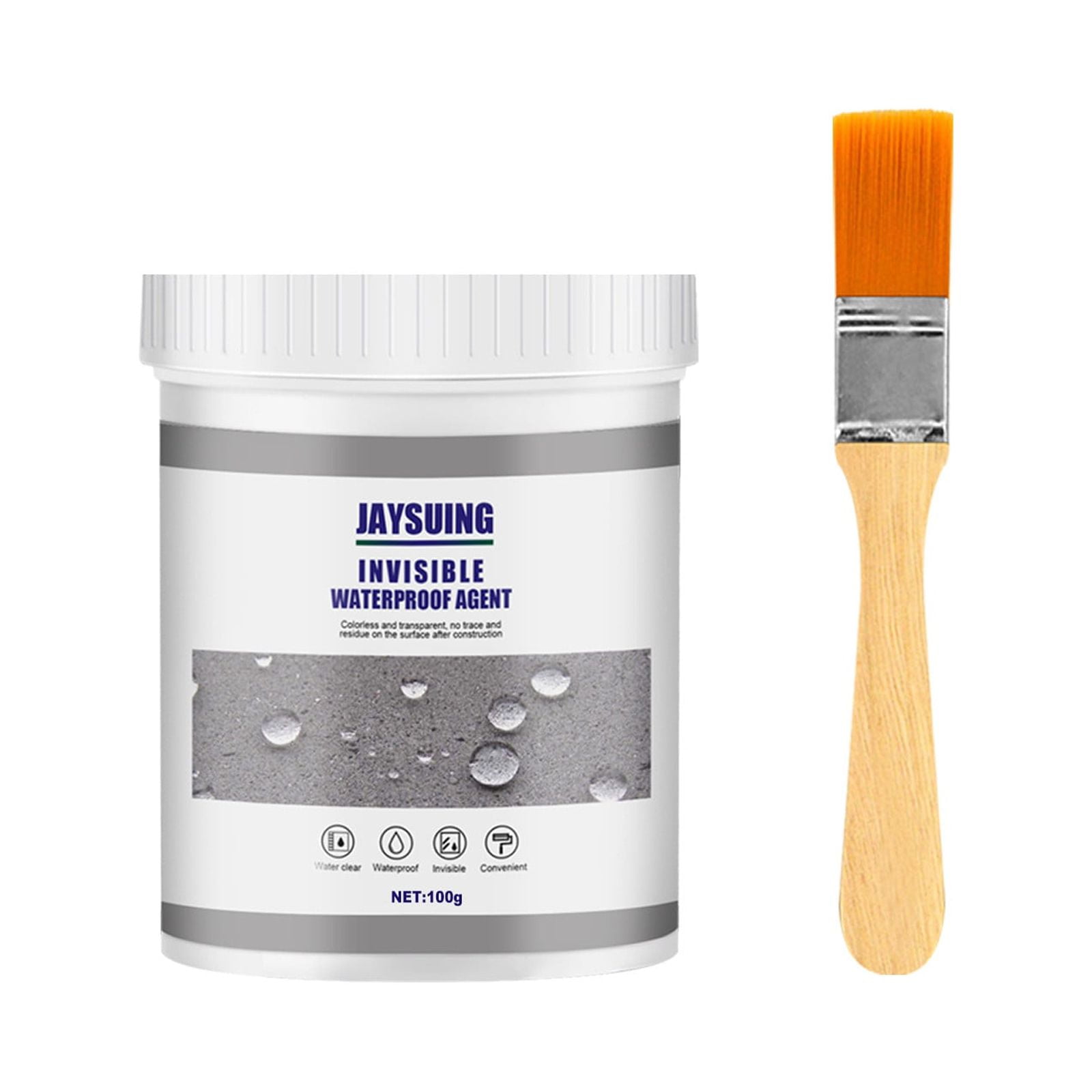 Door Weather Stripping Bottom Metal Liquid Waterproofs Sealant, Wall