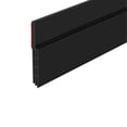 thumbnail image 1 of Door Weather Stripping | Draft Blocking Door Seal Strip | Door Bottom Seal for Under Door Draft and Noise Blocking, Black Rubber, 1 of 9