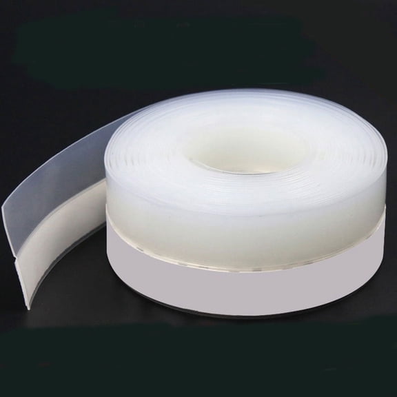 Door Weather Stripping Seal Tape, Adhesive Draft Stopper Strip for Doors, Windows and Shower Gaps, 25MM Sealing Tape for Insulation and Noise Reduction