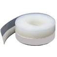 thumbnail image 1 of Door Weather Stripping, Self Adhesive Door Draft Stopper and Sealing Tape, 25mm Wide Gap Filler for Wind and Draft Protection, Easy to Install for Cabinets Wardrobes and Shower, Home Improvement Tool, 1 of 9