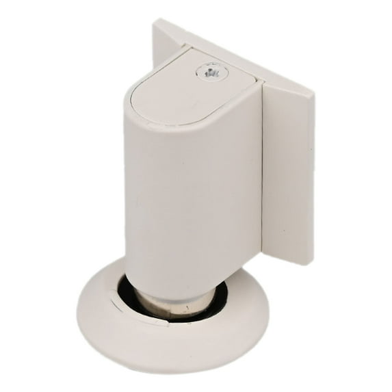 Door Wedge Stopper, 2026 New Magnetic Doors Stoppers for Bottom of Door, No Drill Invisible Doorstops for Inside Door, Heavy Duty Magnetic Doors Catch Holder to Keep Doors Open,White,3.54x1.96"