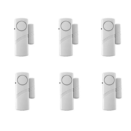 Door-Window-Alarm-Personal-Security-Window-Burglar-Home-Wireless-Magnetic-Sensor-Anti-Theft-Alarm-6-Pcs-Alarm-Batteries-included