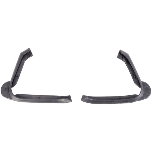 Door Window Belt Weatherstrip 2 Piece - Compatible with 1964 - 1967 Chevy Corvette Coupe 1965 1966