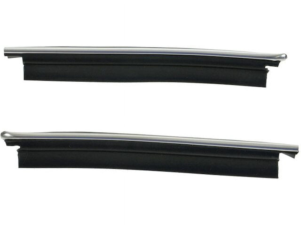 Front Dichtungen Paar Fairchild Window Glass Run Channel Seals Weatherstrip Pair Set For 64-72 El Weatherstrip Für El Camino 64-72