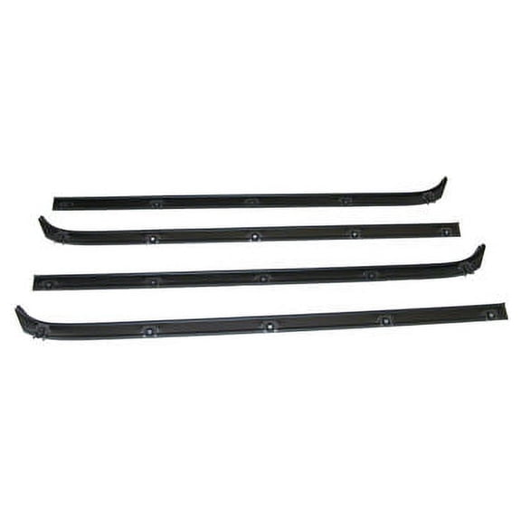 Door Window Belt Weatherstrip - Compatible with 1981 - 1993 Dodge W350 1982 1983 1984 1985 1986 1987 1988 1989 1990 1991 1992