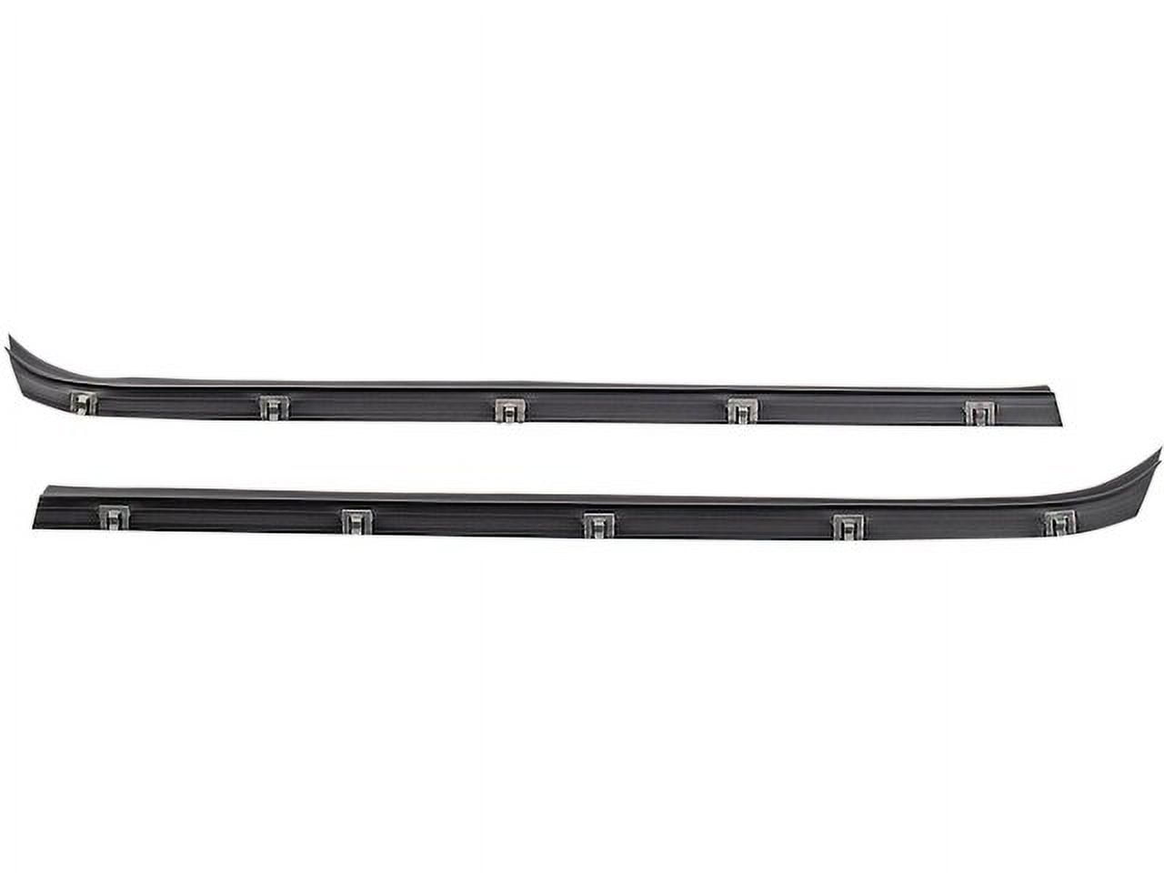 Door Window Belt Weatherstrip Kit 2 Piece Compatible with 1975 1986