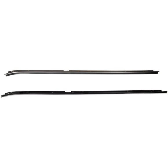 Door Window Belt Weatherstrip Kit 2 Piece - Compatible with 1985 - 1987 Oldsmobile Cutlass Salon 1986
