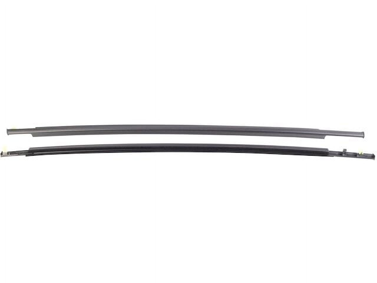 Juego De Deflectores De Lluvia Para Ventanas Delanteras De Toyota FJ Cruiser 2007-2014 – OEM Original, Solo 2 Piezas Delanteras