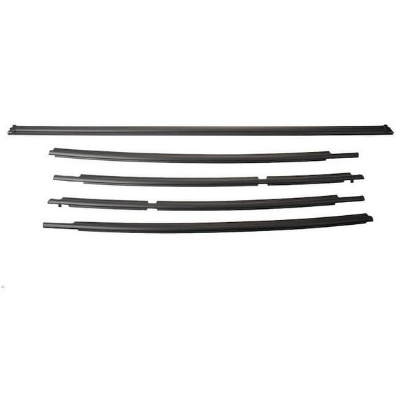 Door Window Belt Weatherstrip Kit 5 Piece - Compatible with 2003 - 2009 Toyota 4Runner 2004 2005 2006 2007 2008