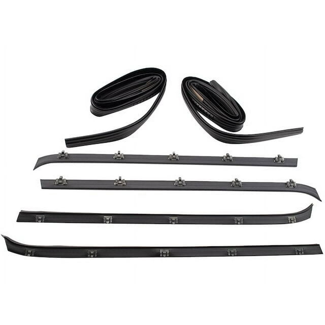 Door Window Belt Weatherstrip Kit 6 Piece Compatible with 1975 1980