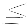 thumbnail image 1 of Door Window Belt Weatherstrip Set 4 Piece Set - Compatible with 2007 - 2020 Toyota Tundra Extended Cab Pickup 2008 2009 2010 2011 2012 2013 2014 2015 2016 2017 2018 2019, 1 of 2