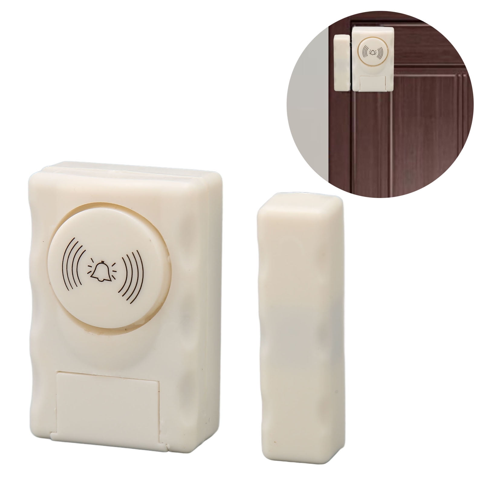 Door Window Entry Alarm, Easily Mounted Sensor Door Alarm 105 DB Alarm