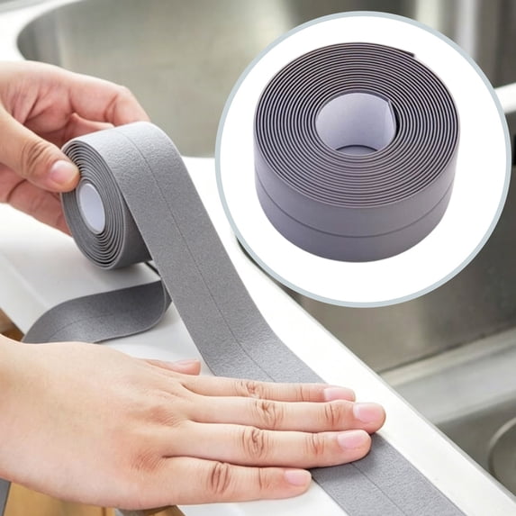 Door Window Gap Sealing Tape,10.5ft Self Adhesive Foam Weather Stripping Strip, Soundproof Dustproof Gap Seal Sticker for Door Frame, Window Sill, Cabinet Household Insulation Supplies