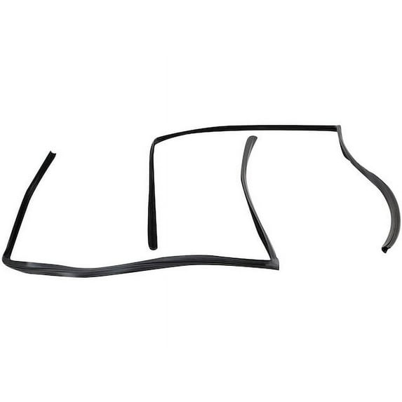 Door Window Glass Run Channel 2 Piece Set - Compatible with 1977 - 1985 Oldsmobile Delta 88 1978 1979 1980 1981 1982 1983 1984