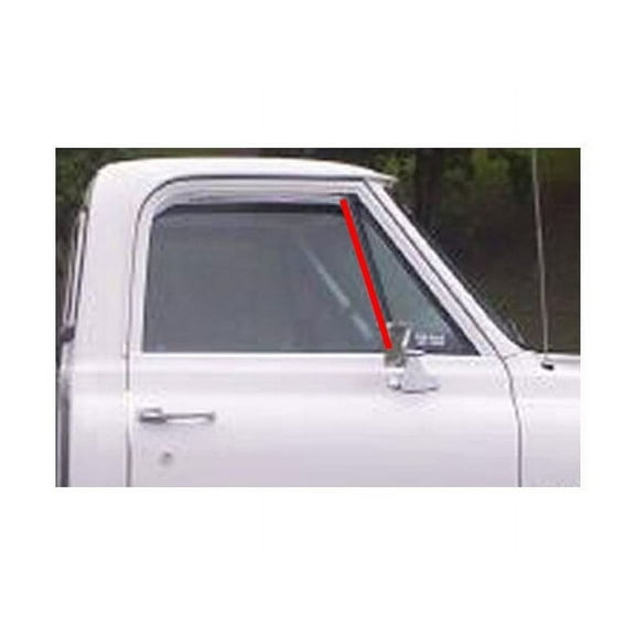 Door Window Glass Run Channel - Compatible with 1967 - 1972 Chevy C30 Pickup 1968 1969 1970 1971