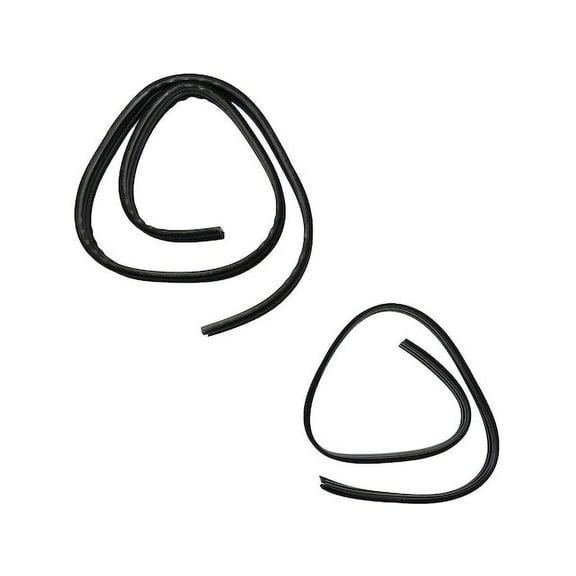 Door Window Glass Run Channel - Compatible with 1973 - 1979 Ford F-350 1974 1975 1976 1977 1978