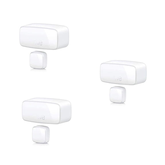 Door & Window (Matter) - Smart Contact Sensor, works with Apple Home/SmartThings/Alexa/Google Home 3-Pack (White)