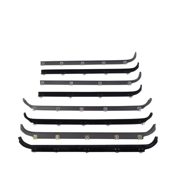 Door Window Weatherstrip Seal Kit For 1996 Ford F-250 1987-1996 Ford F-350