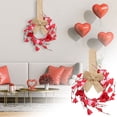 thumbnail image 1 of Door Wreath, 11 Inch Wreaths for Front Door, Doors Windows Indoors Outside Hanging Decor, Valentines Day Door Wreath, Front Door Decor, 1 of 9
