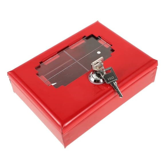 Door and Window Emergency Key Box Key Holder House Key Box Security Lock Boxes Iron 16.00X12.00X5.00CM