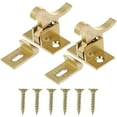 Door and Window Hasp Lock Latches Catches Elbow for Institutional Antique Sliding Wood
