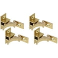 thumbnail image 1 of FENGGUIQU Cabinet Door Latches Golden Brass for Home Furniture Sturdy and Practical 4Pcs, 1 of 6