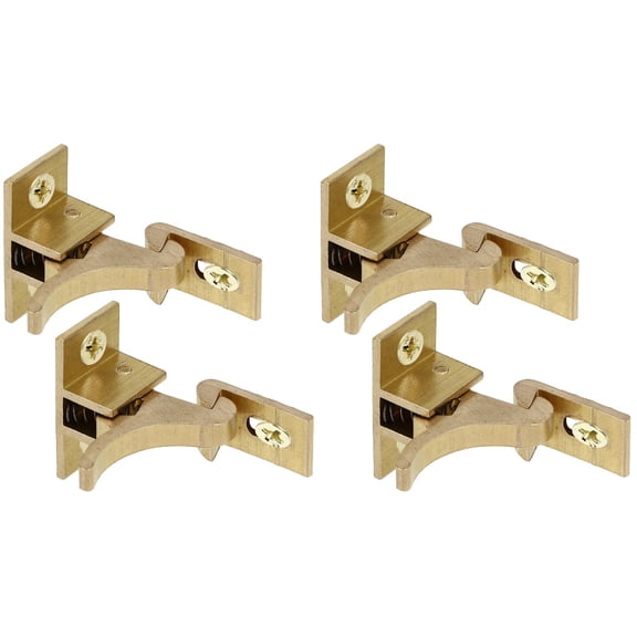 FENGGUIQU Heavy Duty Brass Elbow Latches Lock Golden for Home Furniture