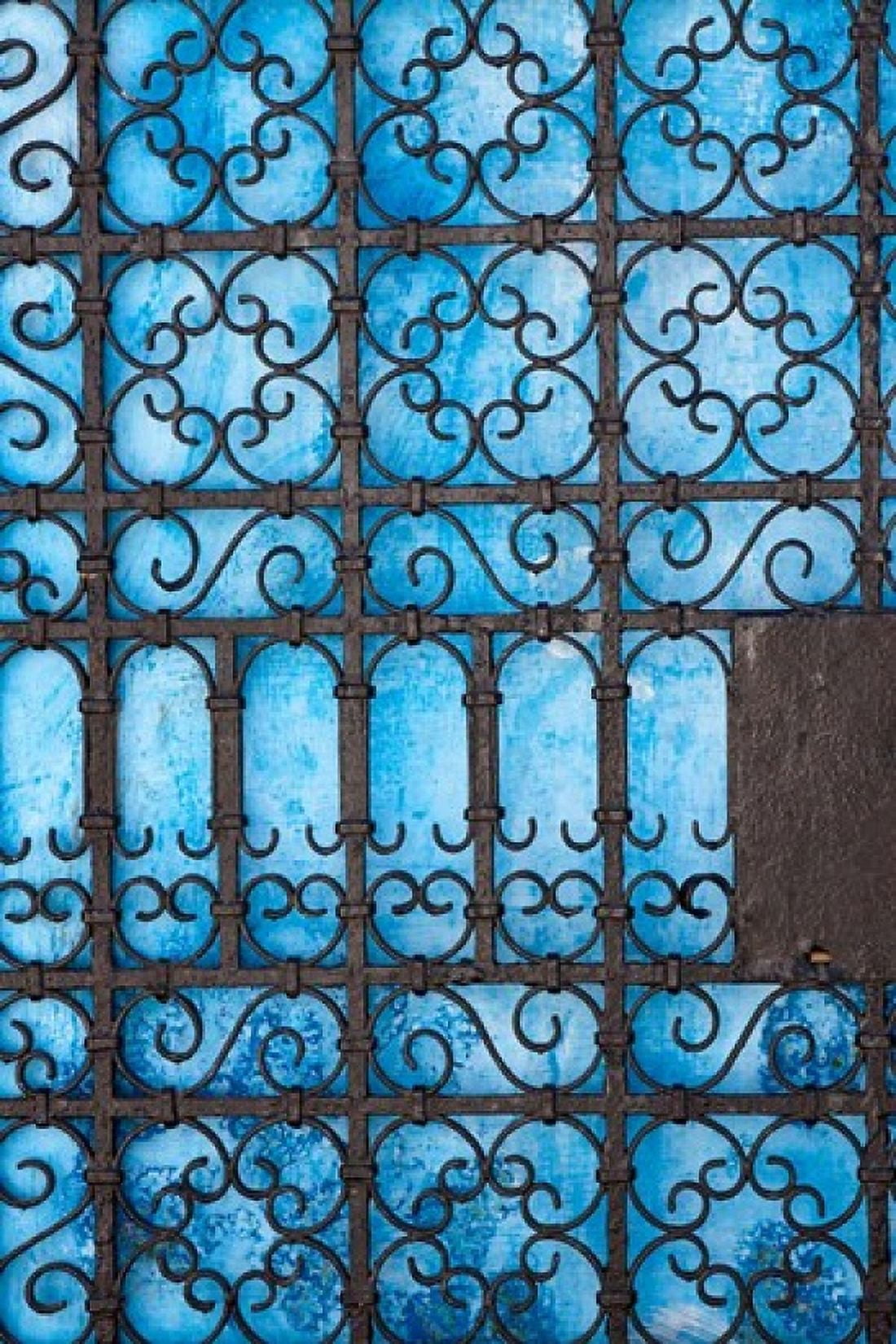 Door detail Rabat medina Morocco Canvas Art - William Sutton DanitaDelimont (23 x 34)