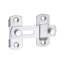 Door latch*1 Drill Stainless Door : Mounted Door Buckle Lock For Anti Doors Sliding Doors & Bathroom