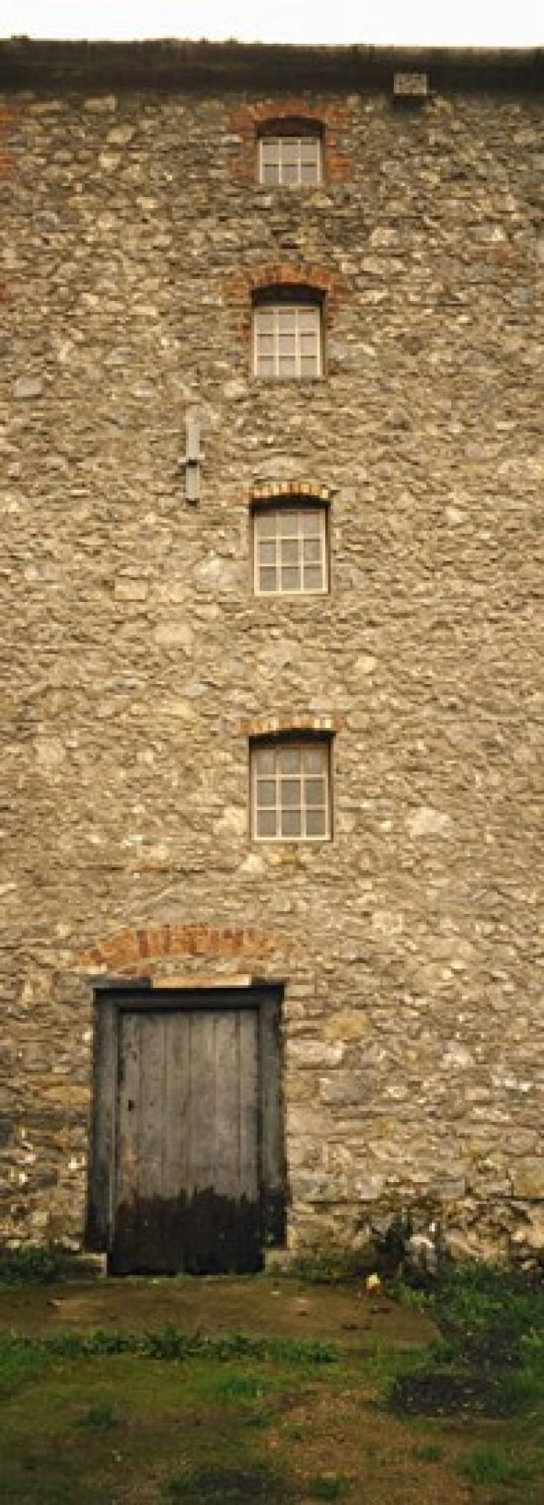 Door of a mill Kells Priory County Kilkenny Republic Of Ireland Canvas Art - Panoramic Images (36 x 13)