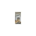thumbnail image 1 of Door55 2 Panel Glass Sliding Closet Door with Aluminum Frame, Silent Glide Technology, Closet Doors Sliding Panels, Closet Doors for Bedrooms, Double Door Sliding Closet Doors - Easy Installation-Colo, 1 of 1