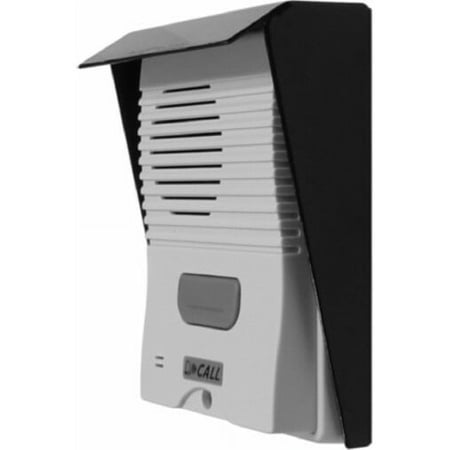 DoorBell Fon DP28-NTA Surface Mount for Intercom System, Black Powder Coat