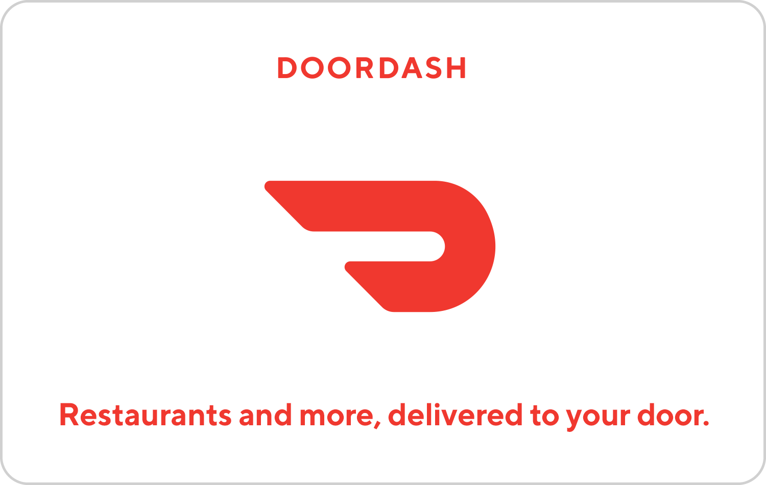 DoorDash $25 eGift Card - image 1 of 2