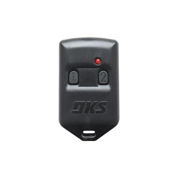 DoorKing 8070-082 MicroPLUS PROXmitter, 2-Button Remote with AWID Proximity Tag, 318 MHz Rolling Code