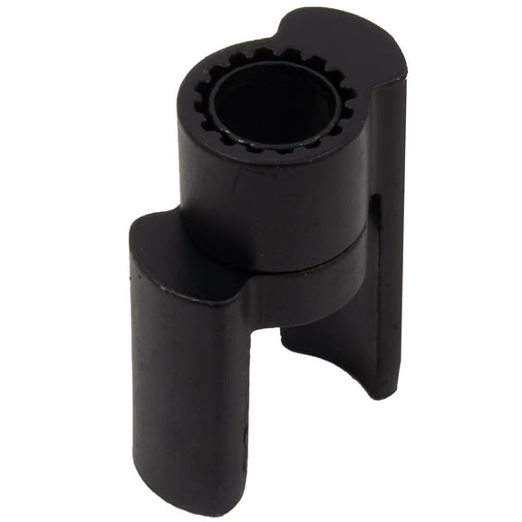 DoorSaver 3 Bumperless Hinge Pin Door Stop in Black Finish
