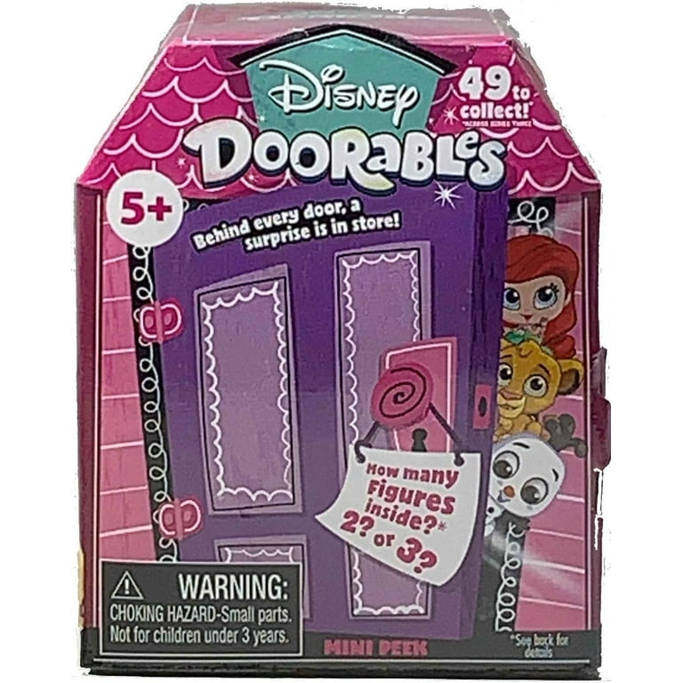 Disney Doorable series 6 mini peek (2-3 figures per box) (Sealed Case of  27)