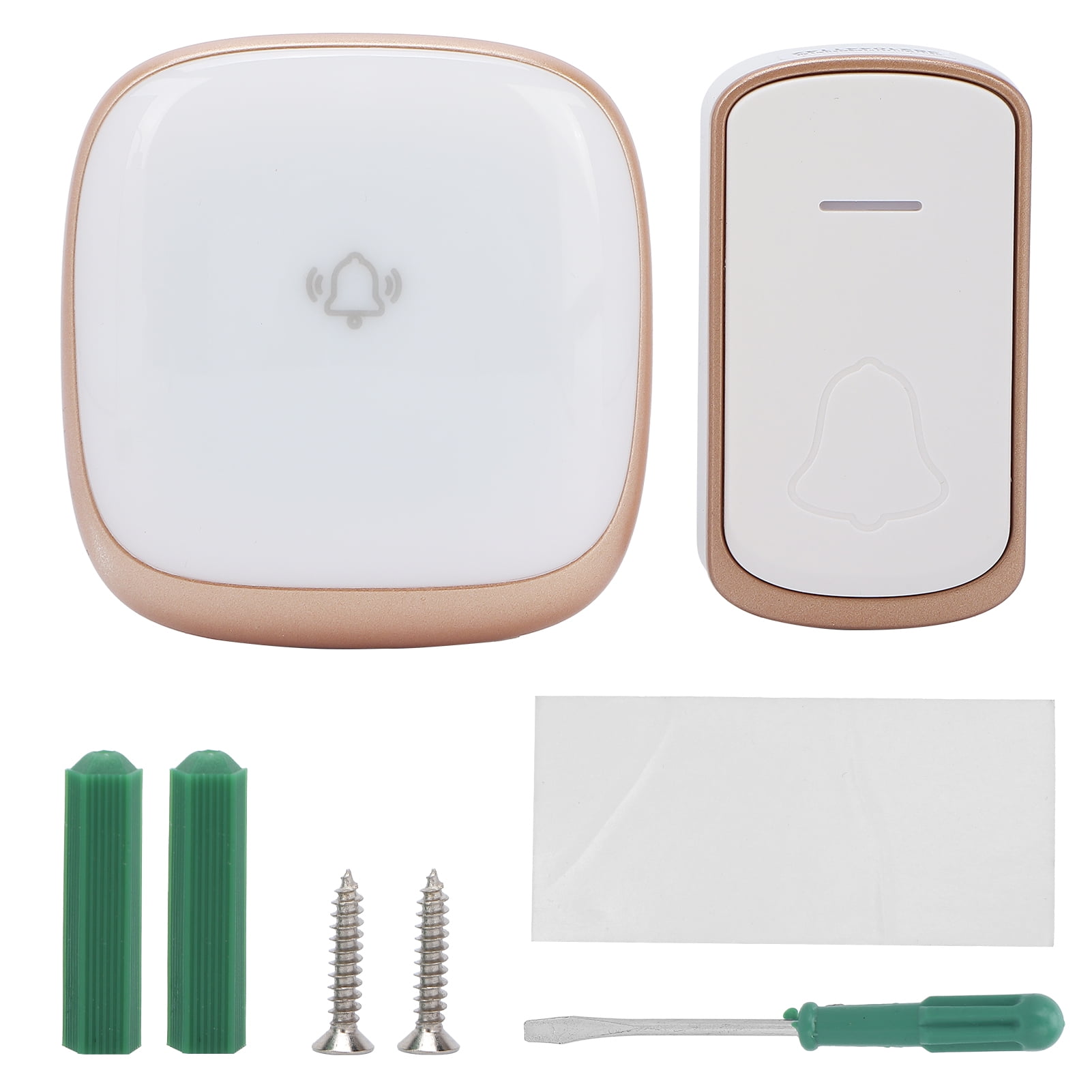 Doorbell Kit Adjustable Volume Loud Sound Wireless Door Bell for