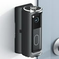 thumbnail image 1 of Doorbell Mount Adjustable 360° Degree Angle Compatible with Video Doorbell(2025 Model), No-Drill Camera Bracket Holder for Home, Apartment & Dorm (Adhesive Mount), 1 of 5