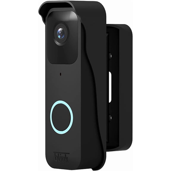 Doorbell Mount, Angle Adjustable Mount Kit (up to 110 Degrees Tilt) for Video Doorbell 1st Gen (NOT for 2nd Gen), Wide Viewing Range Left/Right Adjustable (Black)
