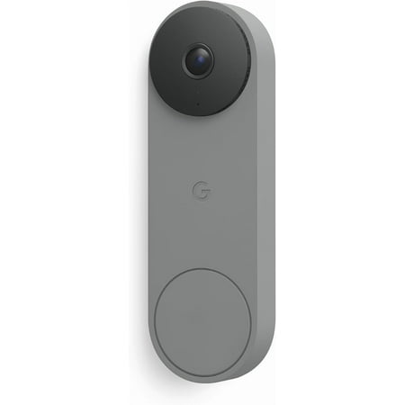 Doorbell (Wired, 3rd Generation) - 2K Video, Live View, Night Vision, Two-Way Audio-Hazel