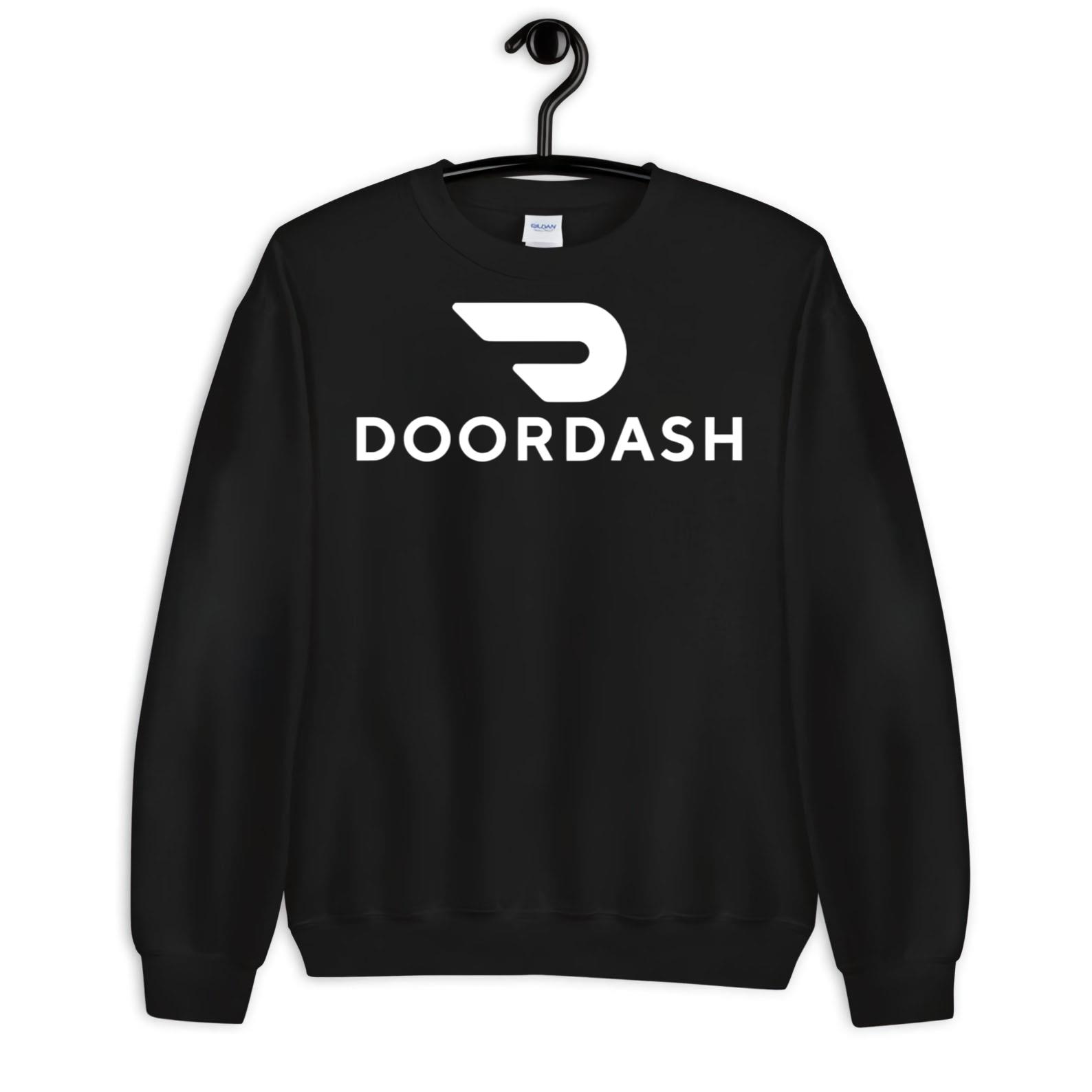 Doordash Food Delivery Driver Men's Red TShirt