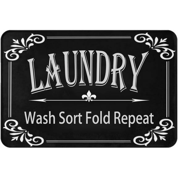 Doormat 16x24 Inch Laundry Room Rug Bathroom Rug Woven Rug Decorative Hallway Throw Runner Rug Small Area Rug For Bedroom Kitchen Sink Gift For Women Men