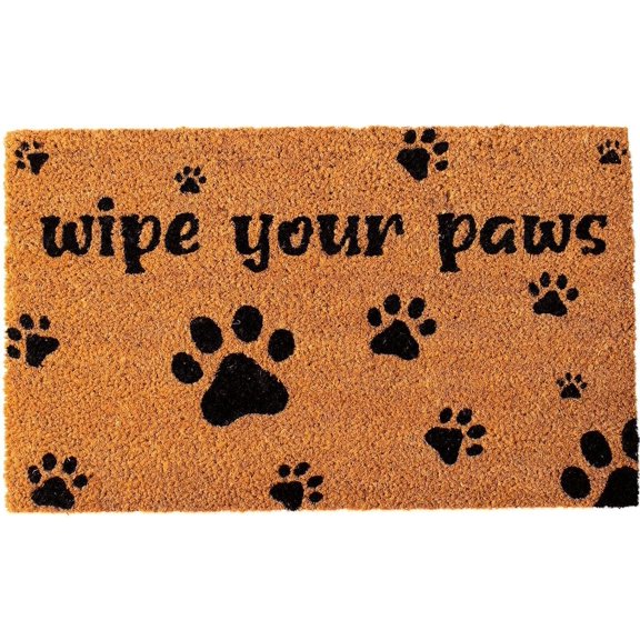 Doormat 17x30 Inch Door Mat Wipe Your Paws Entrance Way Rugs Doormats Soft Non-Slip Washable Bath Rugs Floor Mats For Home Bathroom Kitchen Gift For Women Men